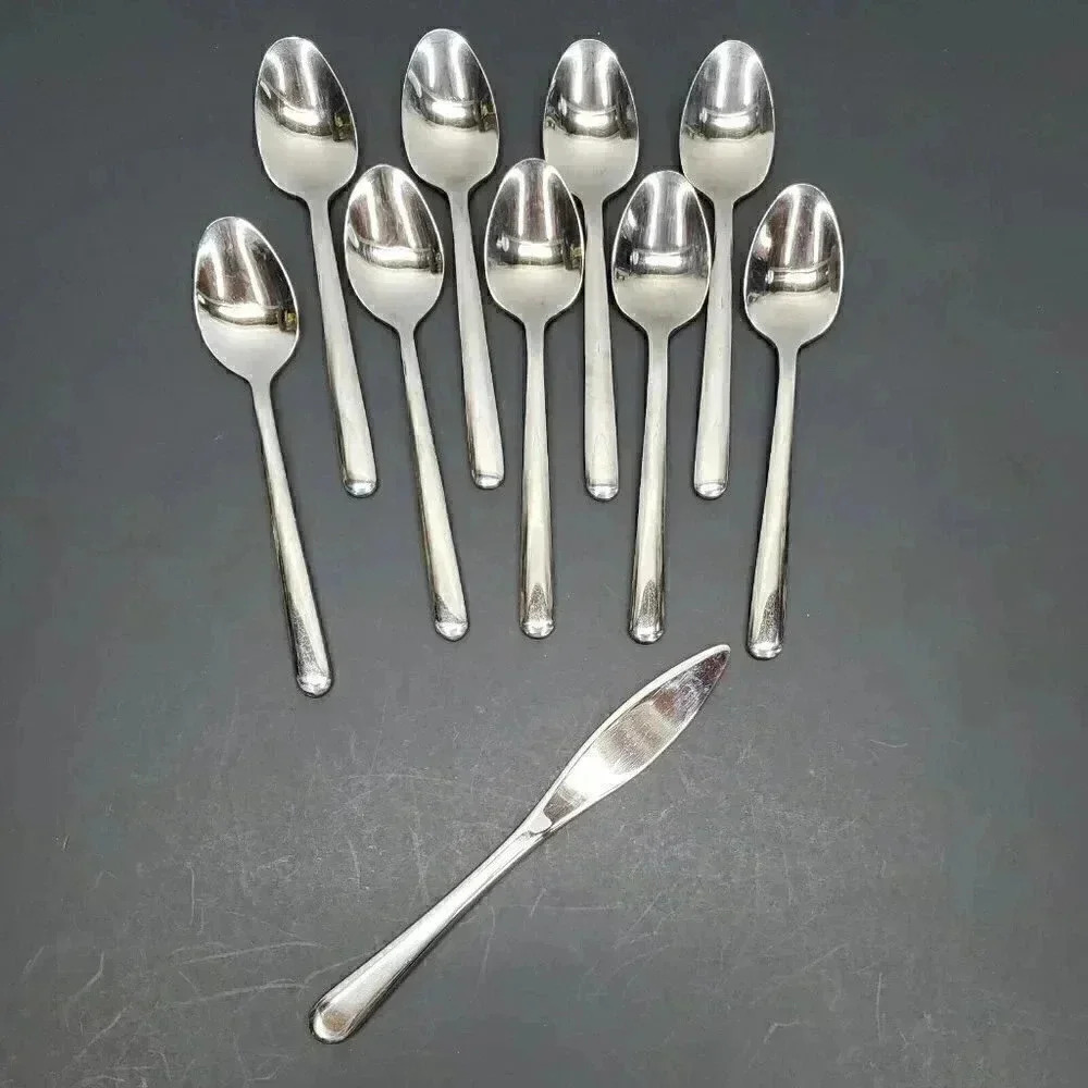 Flatware Stainless From China 1 Butter Knife 9 Teaspoons